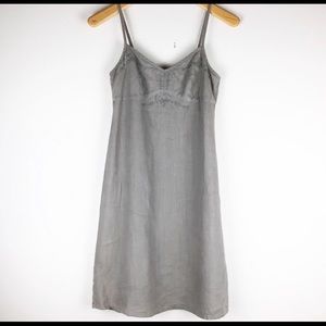 Grey strap dress